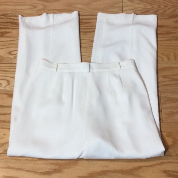 10 Talbots winter white fully lined dress pants - Picture 2 of 16